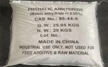 Phthalic anhydride was loaded