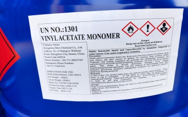 VAM in 190kg drums was loaded.